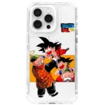 Case 360 Para iPhone Dragon Ball Z Goku y su Abuelo