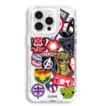 Case 360 Para iPhone Marvel Icons