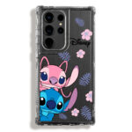 Case 360 Transparente Para Samsung Stitch & Angel