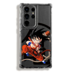 Case 360 Transparente Para Samsung Dragon Ball Goku