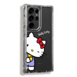 Case 360 Transparente Para Samsung Hello Kitty - Imagen 2