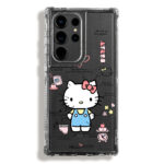 Case 360 Transparente Para Samsung Hello Kitty