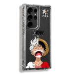 Case 360 Transparente Para Samsung One Piece Luffy - Imagen 2