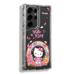 Case 360 Transparente Para Samsung Hello Kitty - Imagen 2